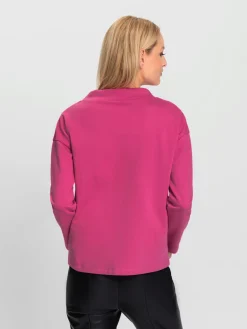 Rick Cardona Tenues De Détente|Pulls<Sweatshirt lien à nouer avec inscription