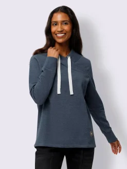 Best Connection Tenues De Détente|Pulls<Sweatshirt long col asymétrique