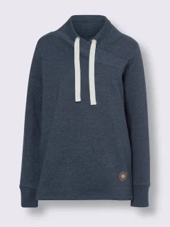 Best Connection Tenues De Détente|Pulls<Sweatshirt long col asymétrique