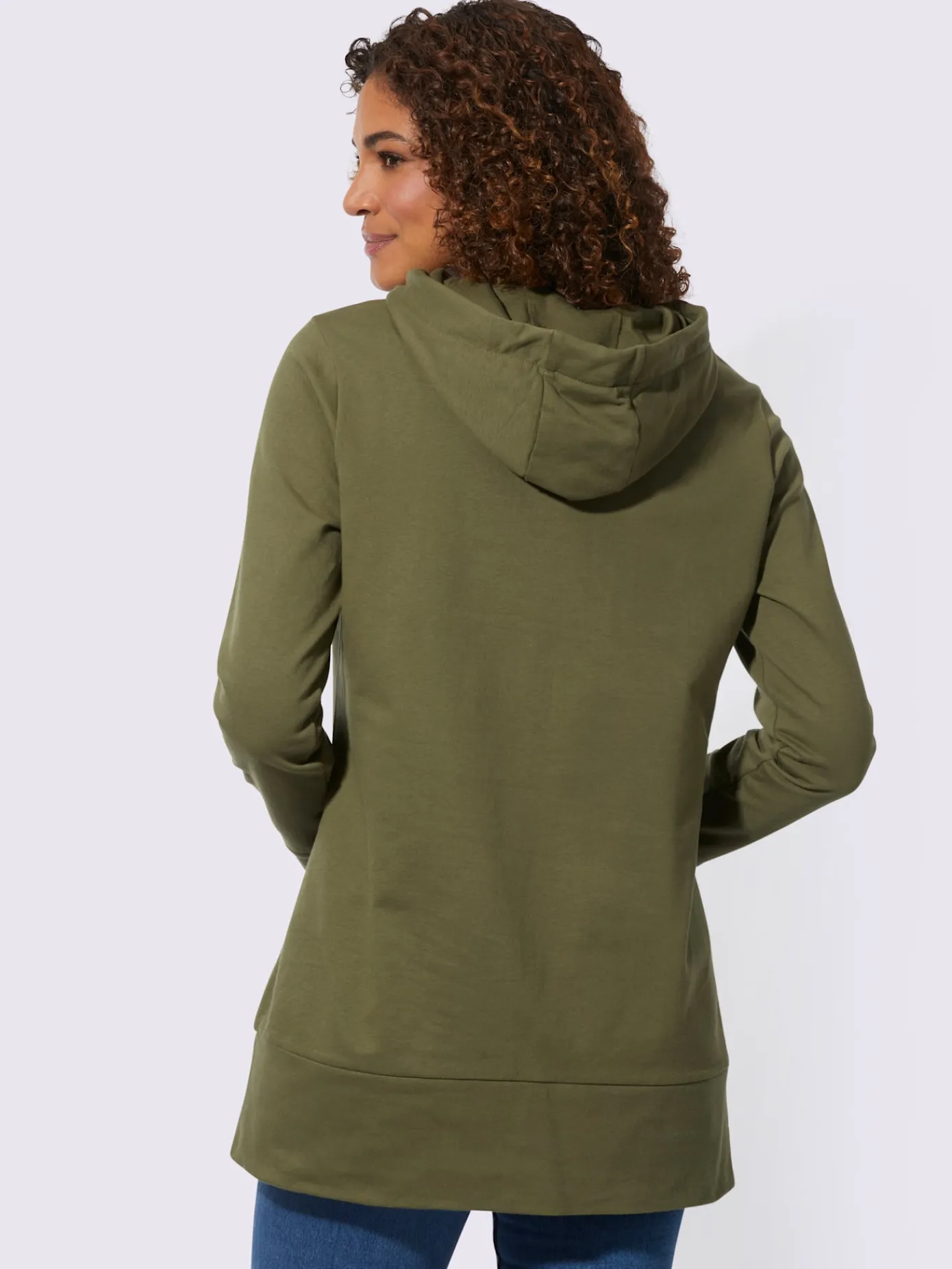 Collection L Tenues De Détente|Pulls<Sweatshirt long pur coton