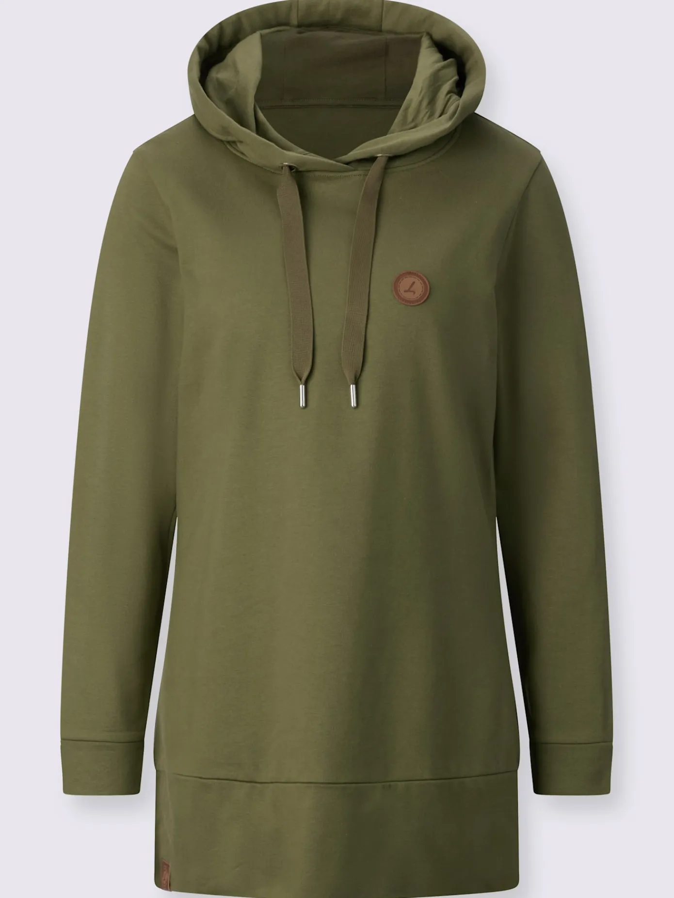 Collection L Tenues De Détente|Pulls<Sweatshirt long pur coton