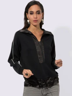 Creation L Tenues De Détente|Pulls<Sweatshirt mélange de modal doux