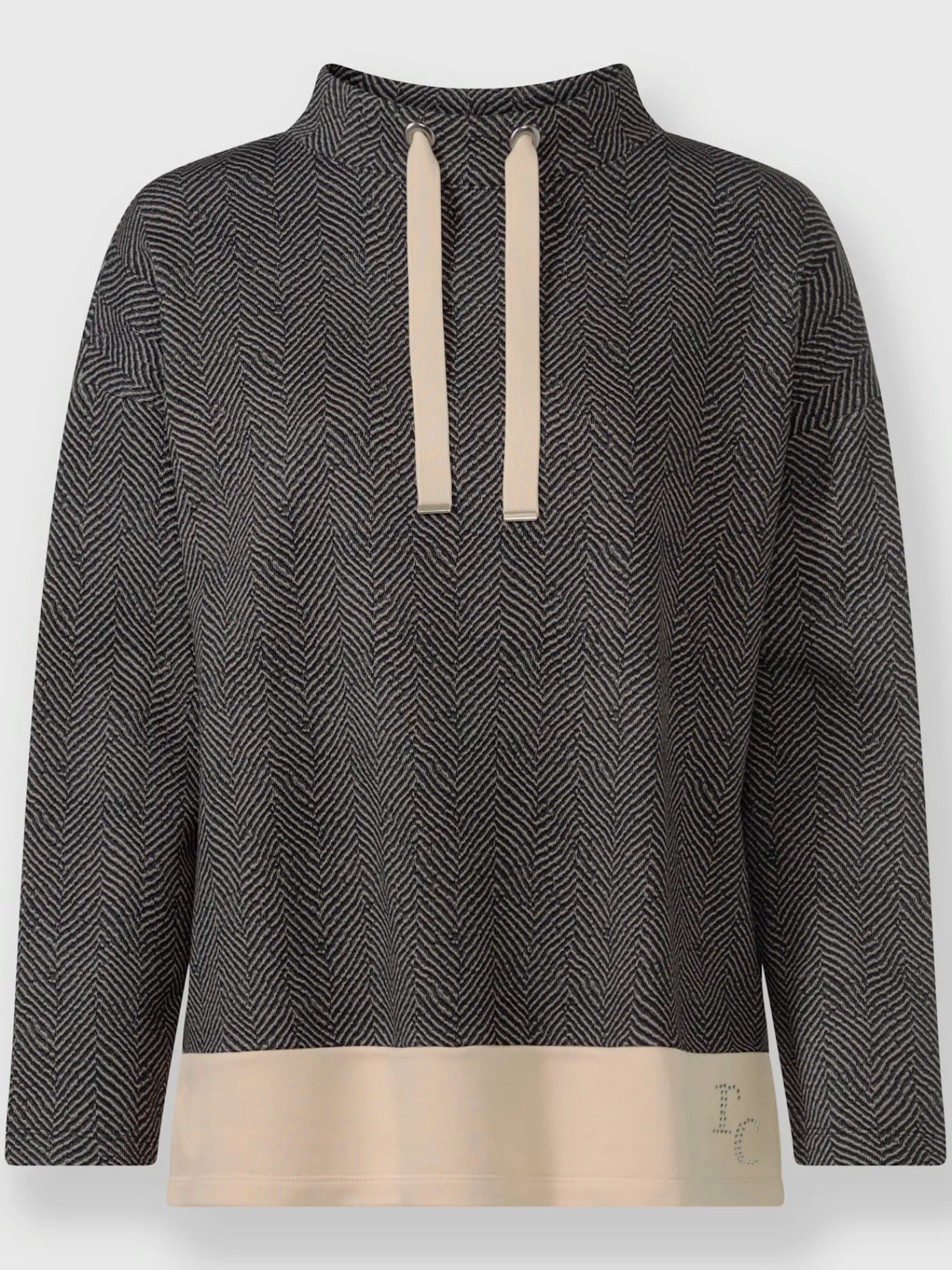 Rick Cardona Tenues De Détente|Pulls<Sweatshirt motif sergé chevron