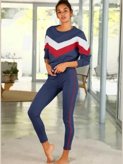 H.I.S Tenues De Détente|Pulls<Sweat-shirt pull à rayures