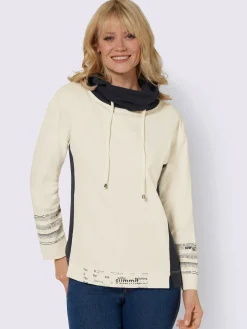 Tenues De Détente|Pulls<Sweatshirt pur coton