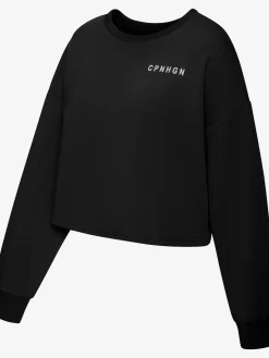 Copenhagen Studios Tenues De Détente|Pulls<Sweatshirt raccourci avec mancherons