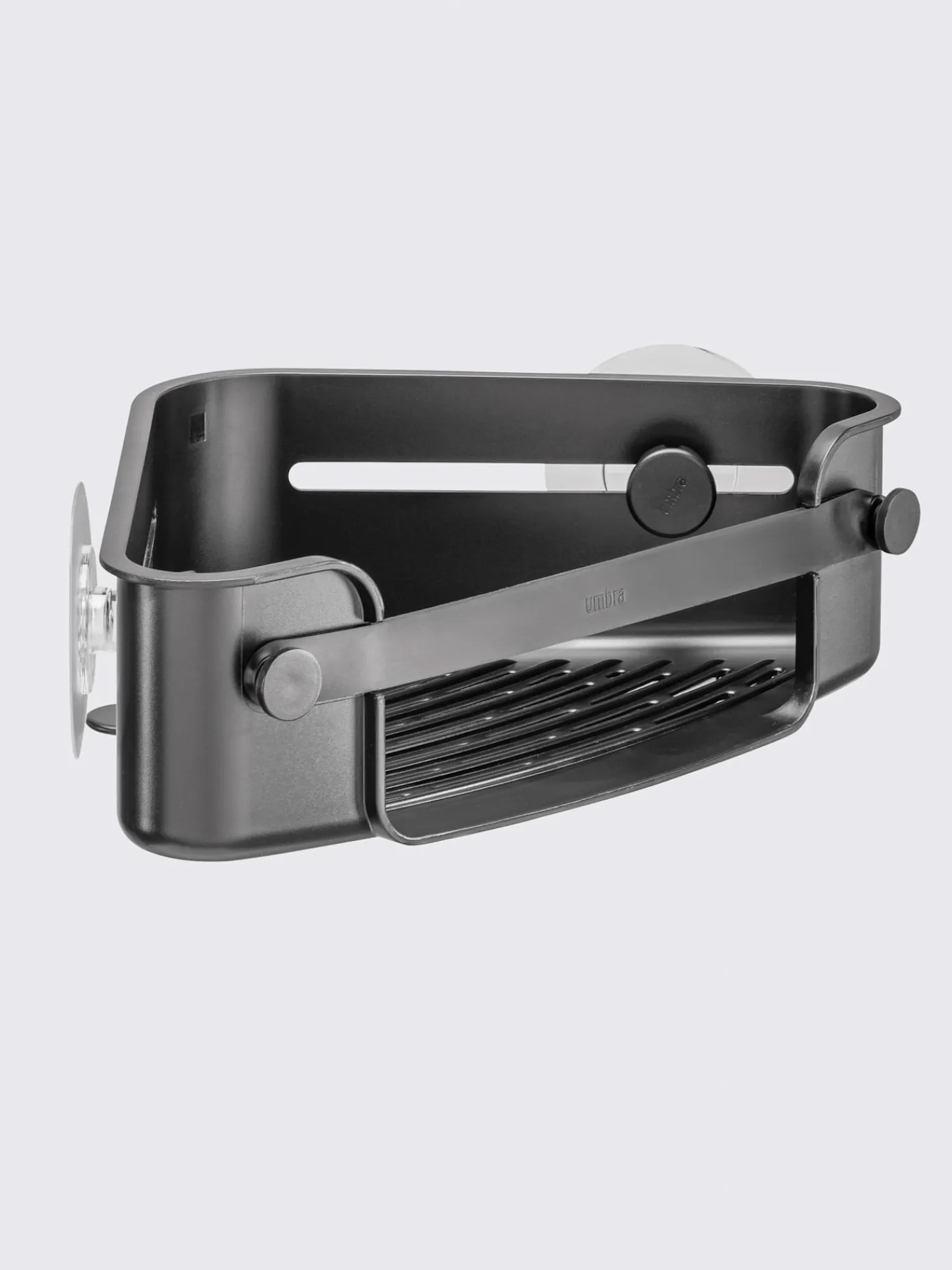 helline home Petits Rangements|Accessoires De Bain<Étagère d'angle extensible pour baige ou douche plastique stable