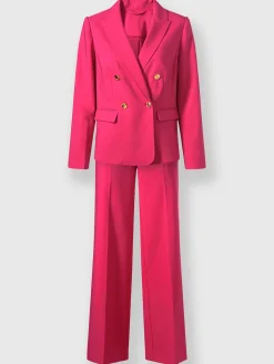 Ashley Brooke Tailleurs<Tailleur pantalon boutons fantaisie dorés