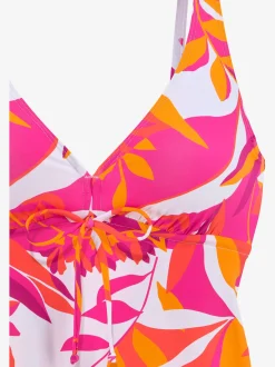 Sunseeker Maillots De Bain<Tankini à armatures imprimé feuilles abstrait