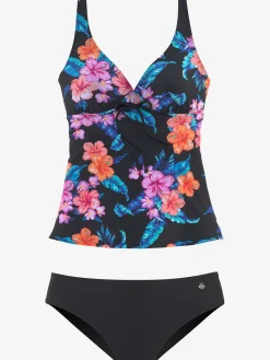 LASCANA Maillots De Bain<Tankini à armatures imprimé hawaï tendance signé