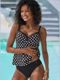 LASCANA Maillots De Bain<Tankini à armatures look contrasté tendance