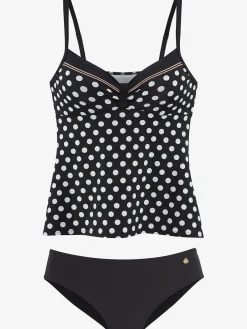 LASCANA Maillots De Bain<Tankini à armatures look contrasté tendance