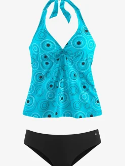 s.Oliver Maillots De Bain<Tankini à armatures motif à pois nordique