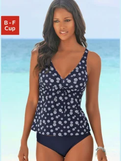 LASCANA Maillots De Bain<Tankini à armatures toujours tendance : imprimé à pois