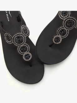 Venice Beach Sandales<Tongs avec semelle imperméable et applications brillantes