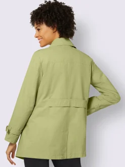 Collection L Vestes<Trench-coat 64% coton