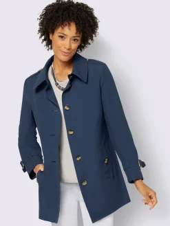 Collection L Vestes<Trench-coat 64% coton