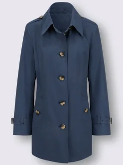 Collection L Vestes<Trench-coat 64% coton