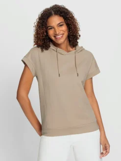 Collection L T-Shirts<T-shirt à capuche 50% coton