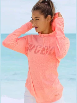 Venice Beach T-Shirts<T-shirt à capuche t-shirt à manches longues chiné