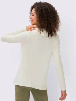 Linea Tesini T-Shirts<T-shirt à col bénitier col bénitier tendance