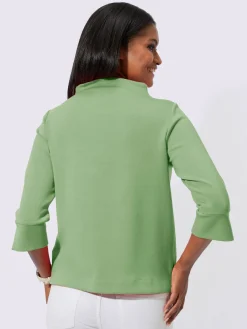 Tenues De Détente|Pulls<T-shirt à col montant 50% modal