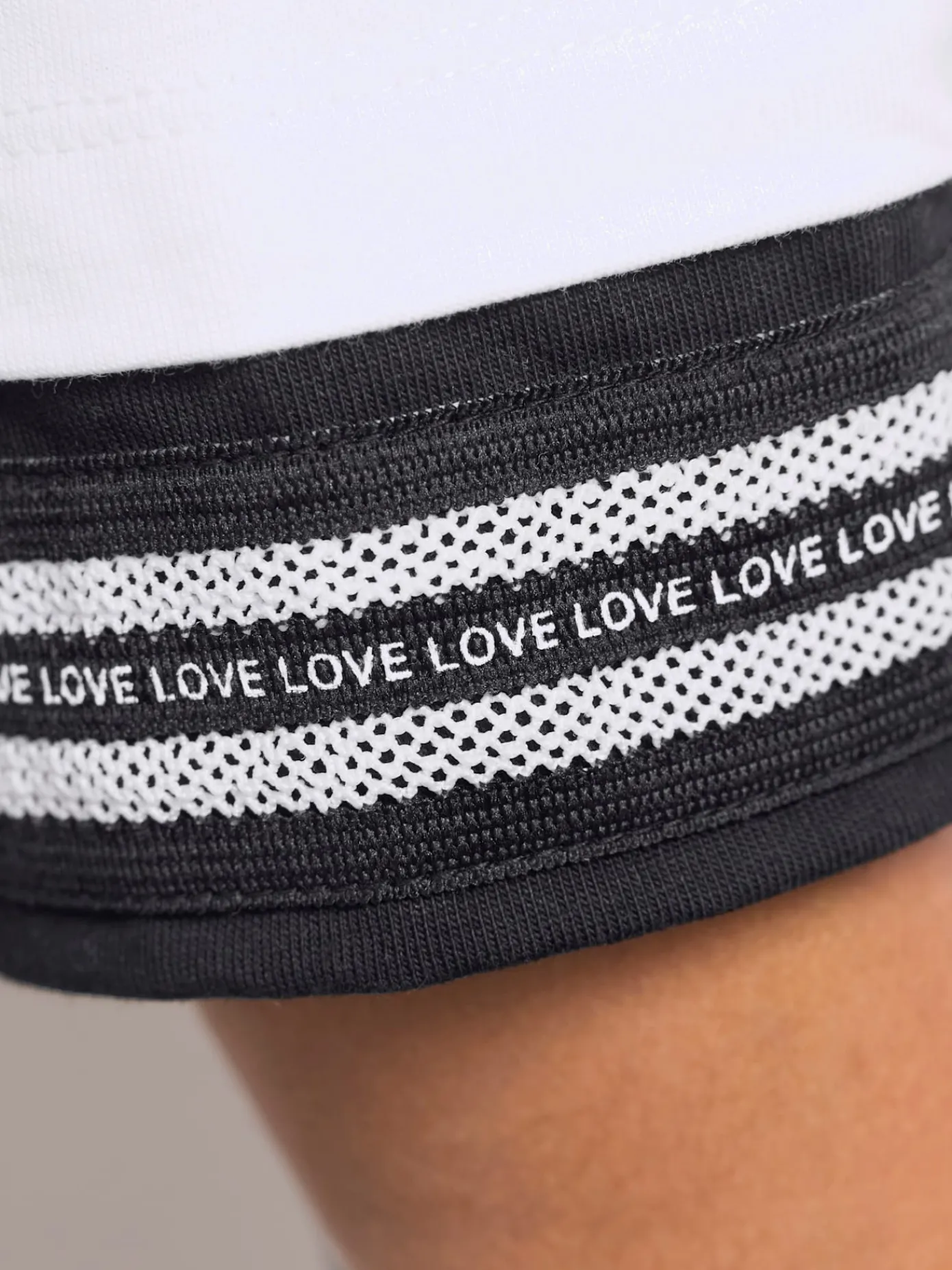 Rick Cardona T-Shirts<T-shirt à col montant bande en maille décorative