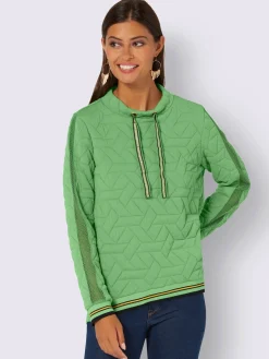 Creation L Tenues De Détente|Pulls<T-shirt à col montant jacquard en jersey tendance