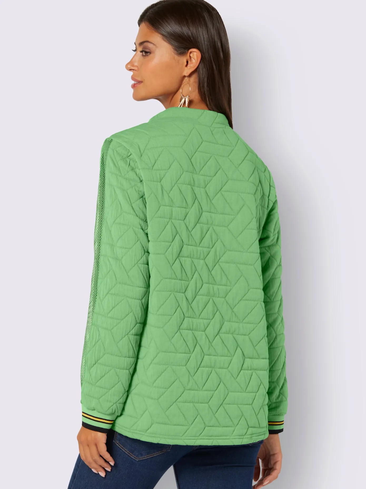 Creation L Tenues De Détente|Pulls<T-shirt à col montant jacquard en jersey tendance