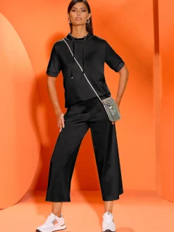 Creation L Tenues De Détente|Pulls<T-shirt à col montant mélange de modal doux