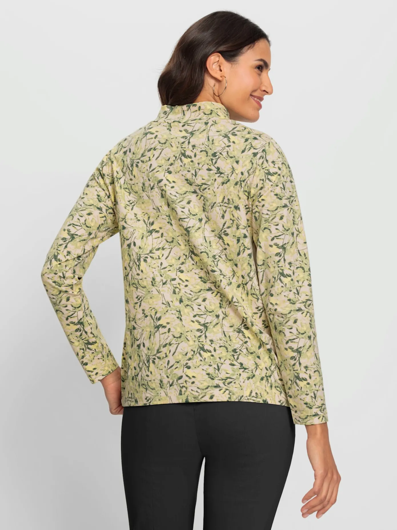 T-Shirts<T-shirt à col montant qualité coton doux sur la peau