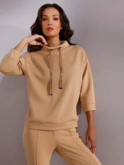 CREATION L PREMIUM Tenues De Détente|Pulls<T-shirt à col montant ultra-doux avec modal