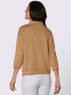 CREATION L PREMIUM Tenues De Détente|Pulls<T-shirt à col montant ultra-doux avec modal