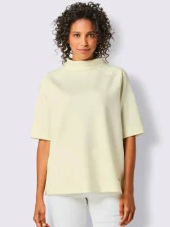 CREATION L PREMIUM T-Shirts<T-shirt à col montant ultra-doux avec modal