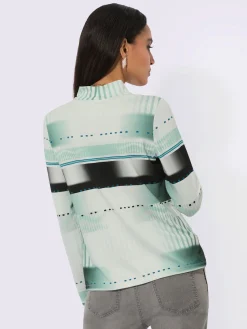 Creation L T-Shirts<T-shirt à col montant viscose (ecovero)