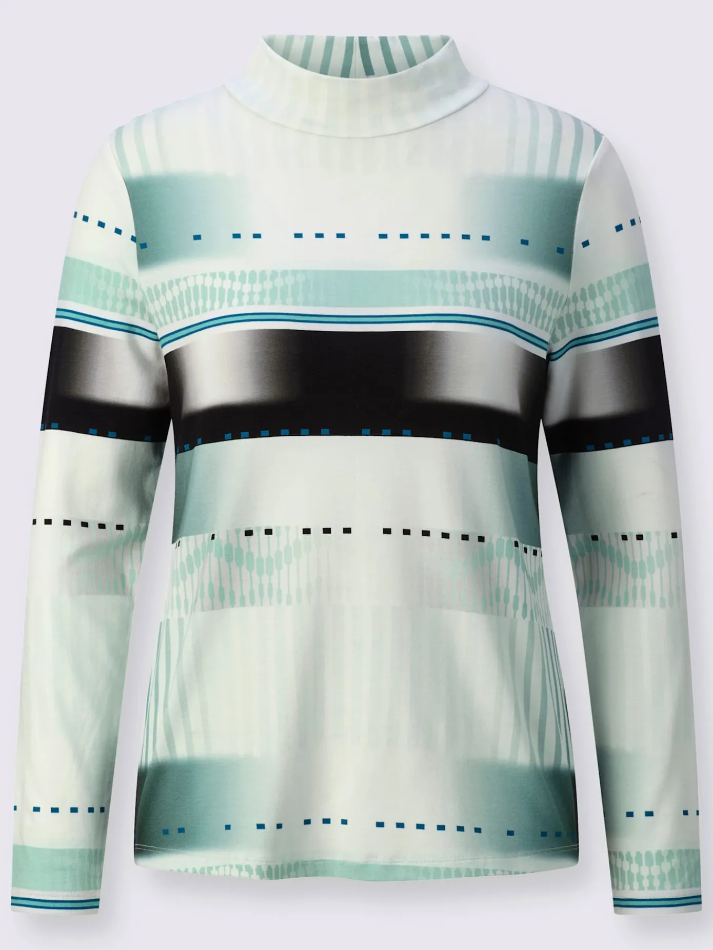 Creation L T-Shirts<T-shirt à col montant viscose (ecovero)