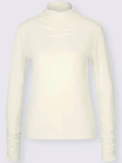 Creation L T-Shirts<T-shirt à col montant viscose