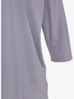 LASCANA T-Shirts<T-shirt à col rond finitions pailletées raffinées à l'encolure ronde, aux manches et à l'ourlet