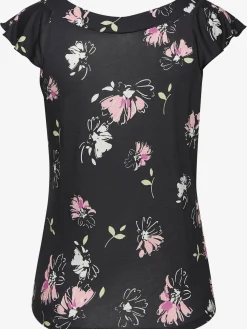 Vivance T-Shirts<T-shirt à col rond large bordure à l'encolure