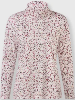 T-Shirts<T-shirt à col roulé 50% modal