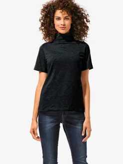 Linea Tesini T-Shirts<T-shirt à col roulé basique facile à associer avec joli col roulé