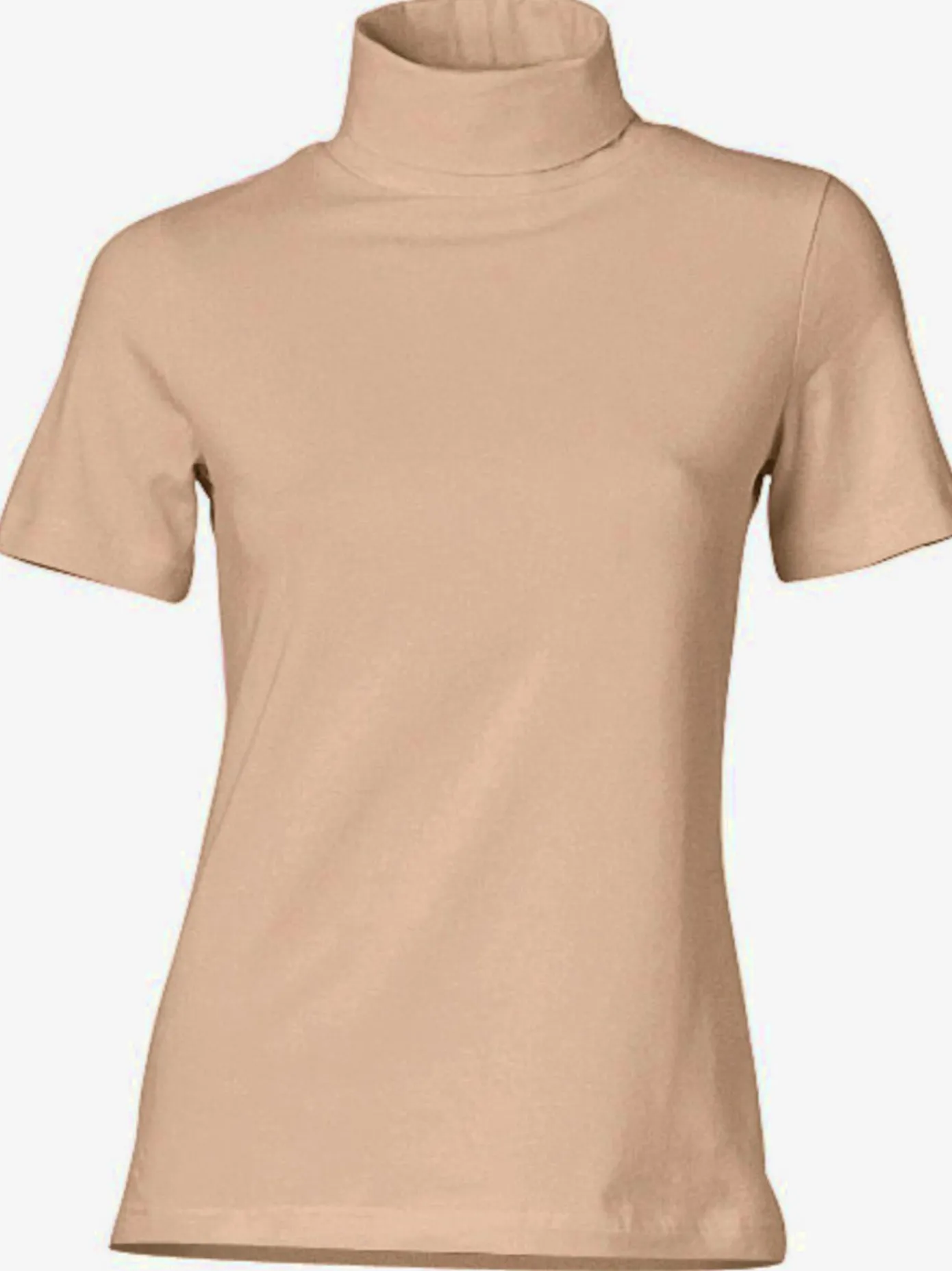 Linea Tesini T-Shirts<T-shirt à col roulé basique facile à associer avec joli col roulé