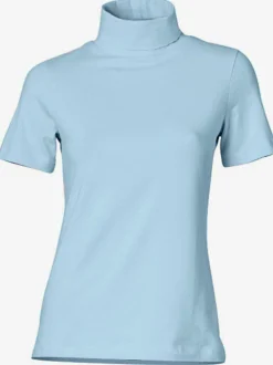 Linea Tesini T-Shirts<T-shirt à col roulé basique facile à associer avec joli col roulé