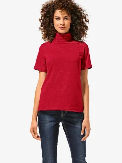 Linea Tesini T-Shirts<T-shirt à col roulé basique facile à associer avec joli col roulé