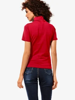 Linea Tesini T-Shirts<T-shirt à col roulé basique facile à associer avec joli col roulé