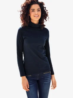 Best Connection T-Shirts<T-shirt à col roulé basique incontournable avec col roulé