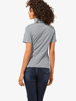 Linea Tesini T-Shirts<T-shirt à col roulé basique facile à associer avec joli col roulé