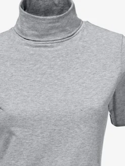 Linea Tesini T-Shirts<T-shirt à col roulé basique facile à associer avec joli col roulé