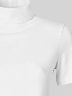 Linea Tesini T-Shirts<T-shirt à col roulé basique facile à associer avec joli col roulé