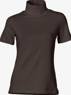 Linea Tesini T-Shirts<T-shirt à col roulé basique facile à associer avec joli col roulé